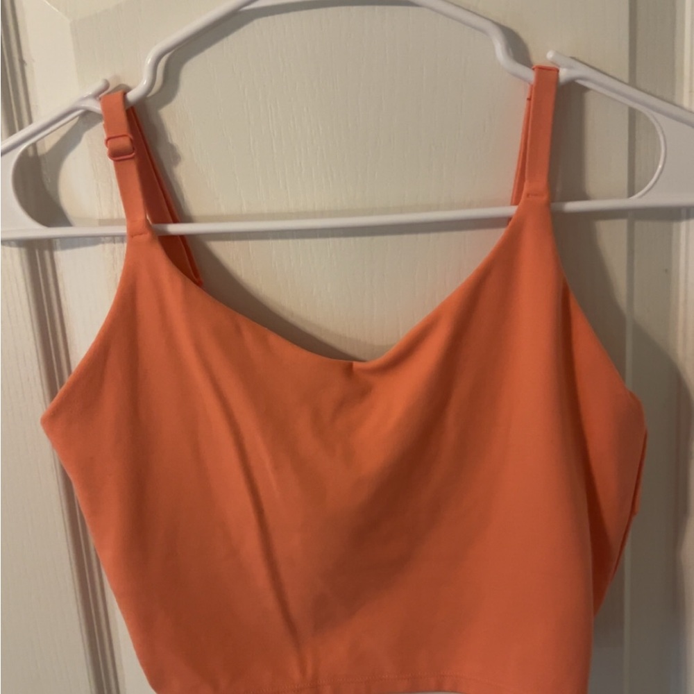 athleta orange top